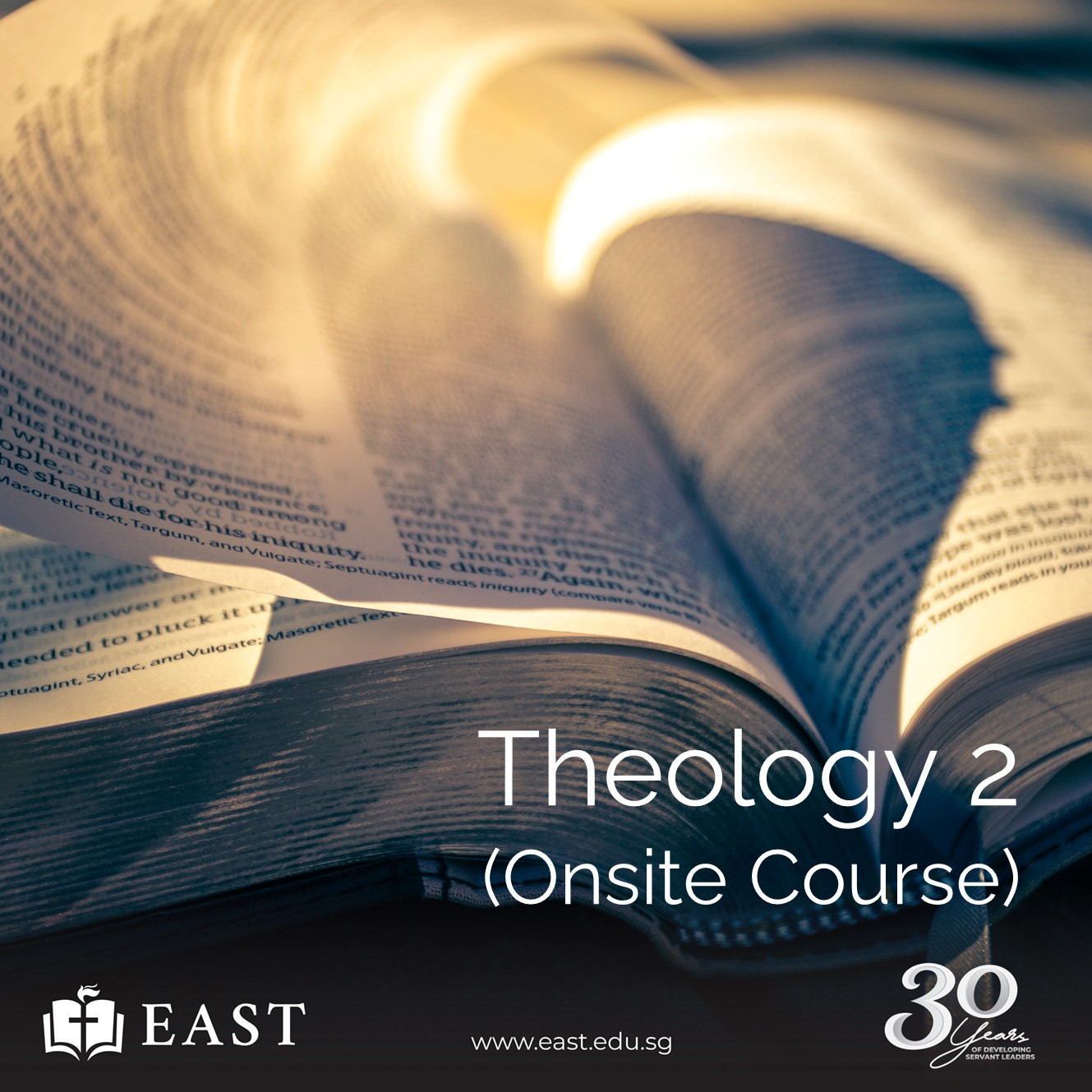 Theology 2 – Onsite Day Course : East Asia School Of Theology