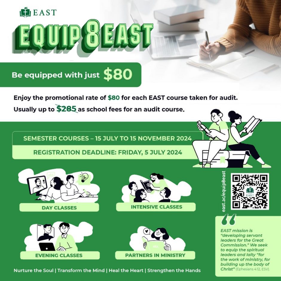 EQUIP 8 EAST Promotion : East Asia School of Theology